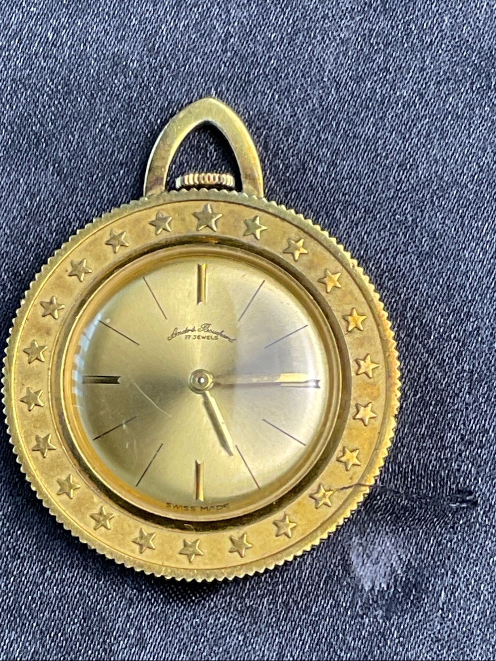 Tribute to Kennedy - Andre Bouchard Wind Pendant Watch